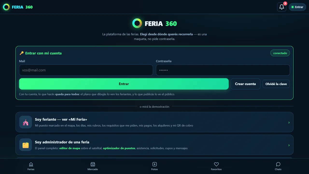 Pantalla de Feria 360