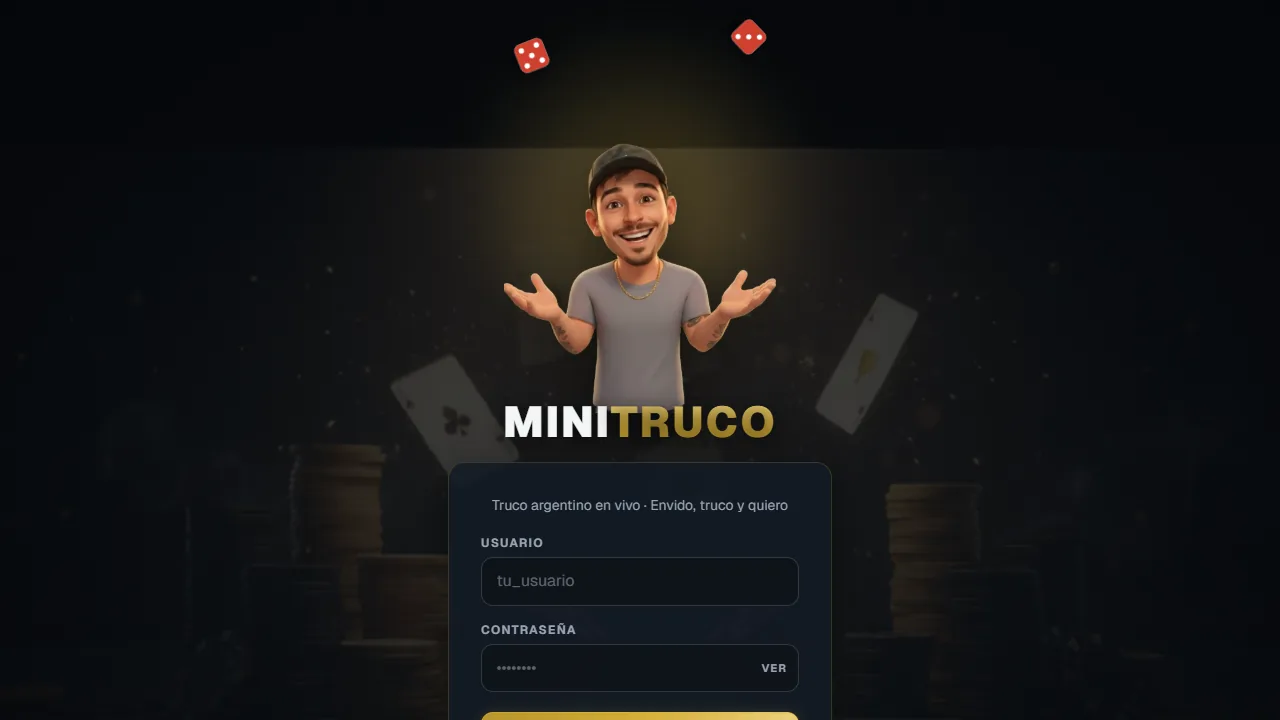 Pantalla de MiniTruco