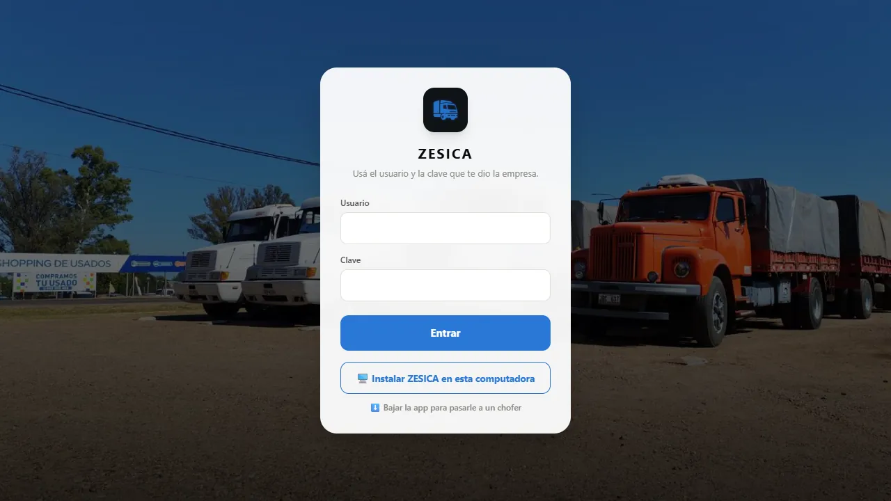Pantalla de Zesica